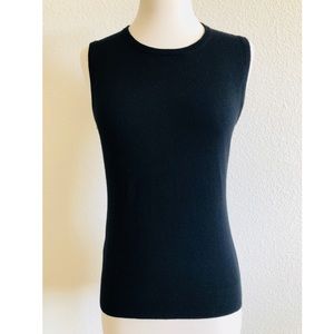 NWT Ann Taylor Black Sweater Shell Tank Top